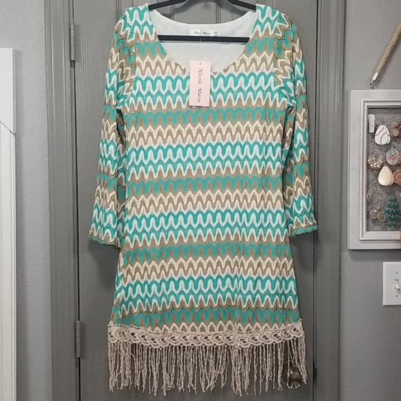 🚨NWT🚨WESTERN SYTLE MINI DRESS - Picture 1 of 1